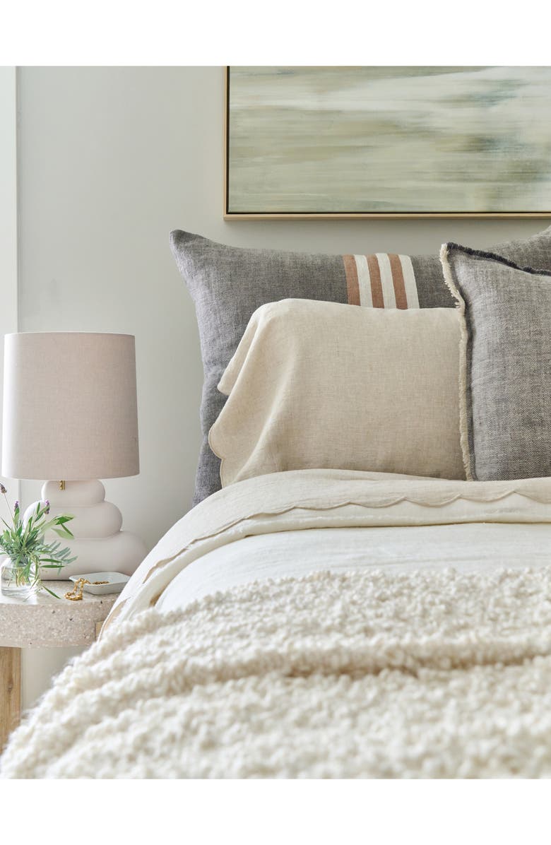 Pom Pom at Home Benny Big Accent Pillow, Alternate, color, Grey