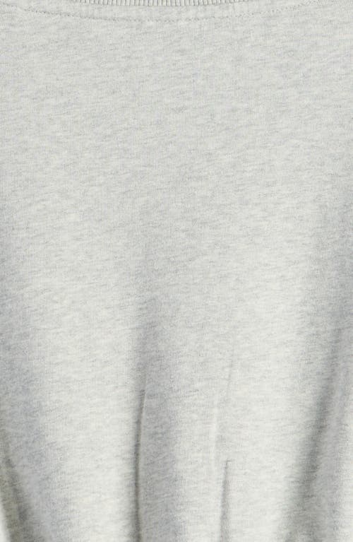 Treasure & Bond Kids' Appliqué Bow Sweatshirt In Gray