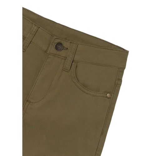 Mayoral Button-fastening Trousers In Green