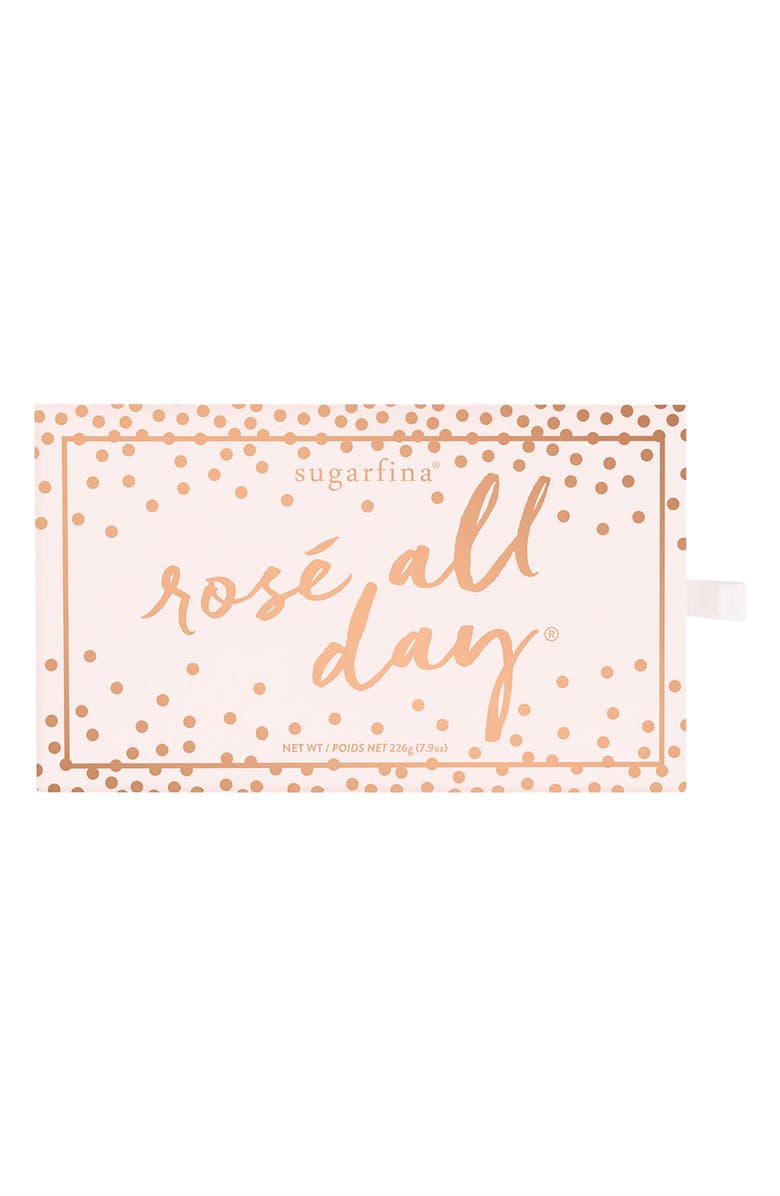 sugarfina Rosé All Day 2-Piece Candy Bento Box, Main, color, 