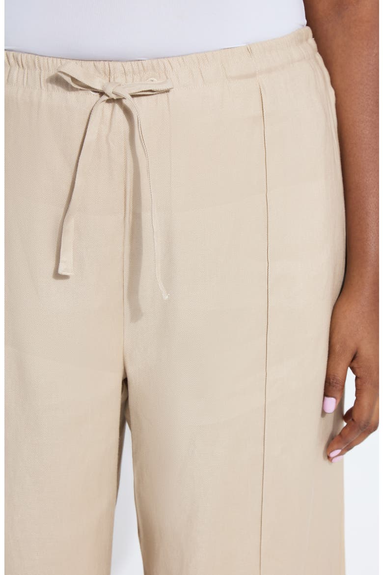 Nixie Linen Blend Wide Leg Pants, Alternate, color, LINEN