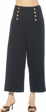 Alexia Admor Amari High Waist Wide Leg Pants