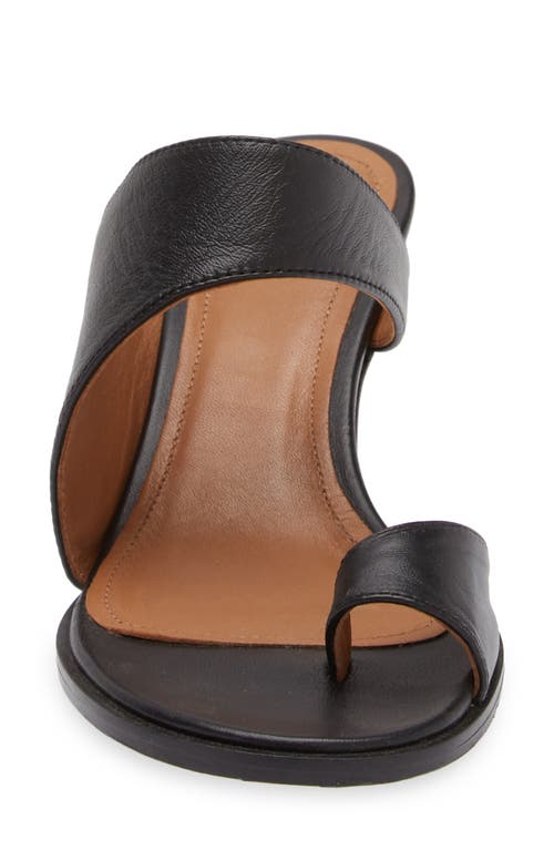 Atp Atelier Trivento Toe Loop Sandal In Black