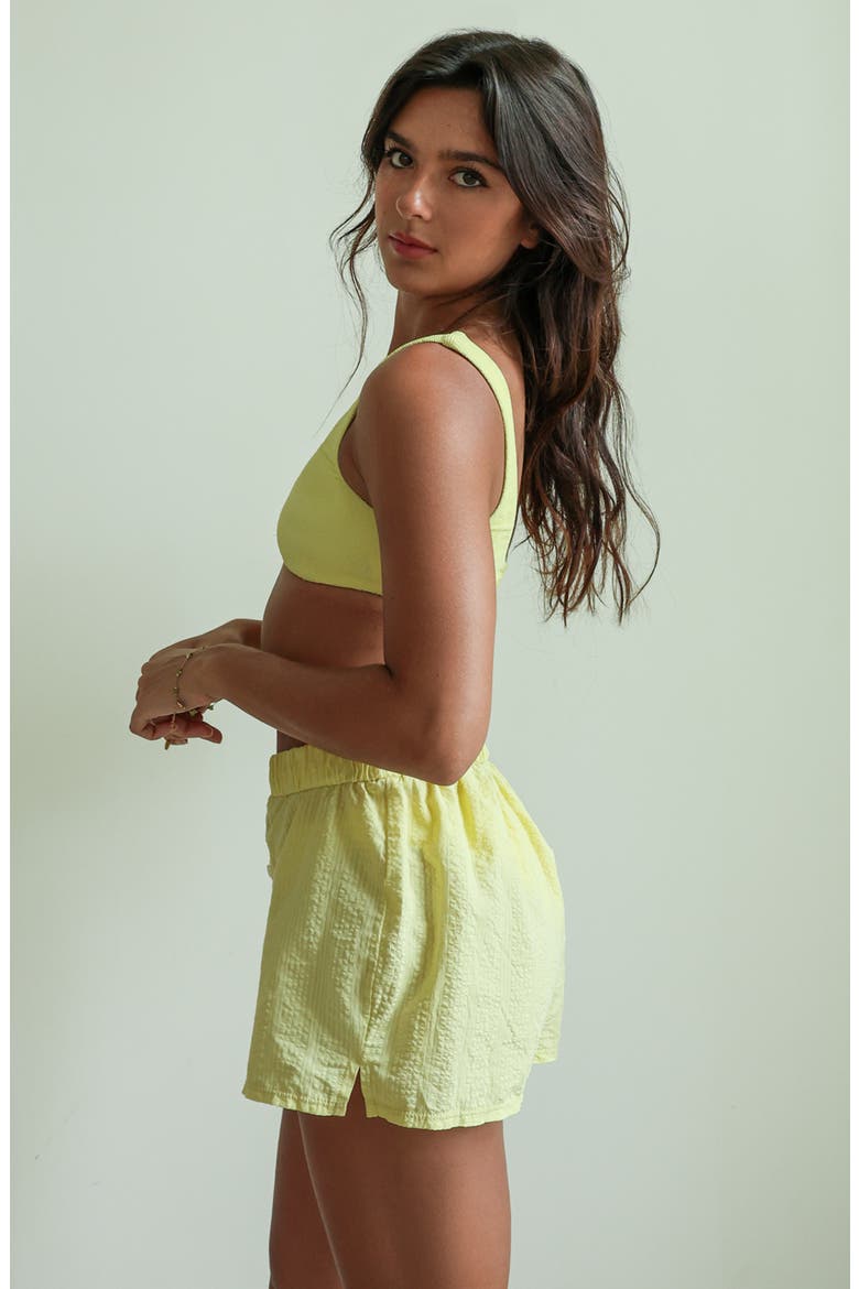 Sundaze Boxer Short, Alternate, color, Baby Yellow