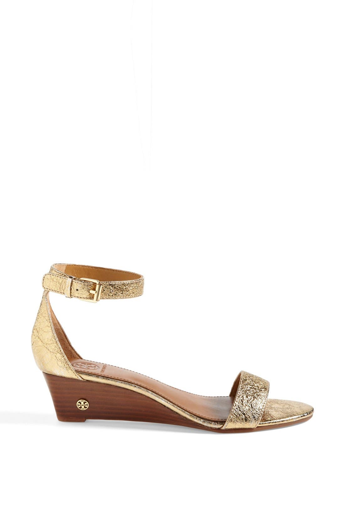 Tory Burch 'Savannah' Wedge Sandal, Alternate, color, 