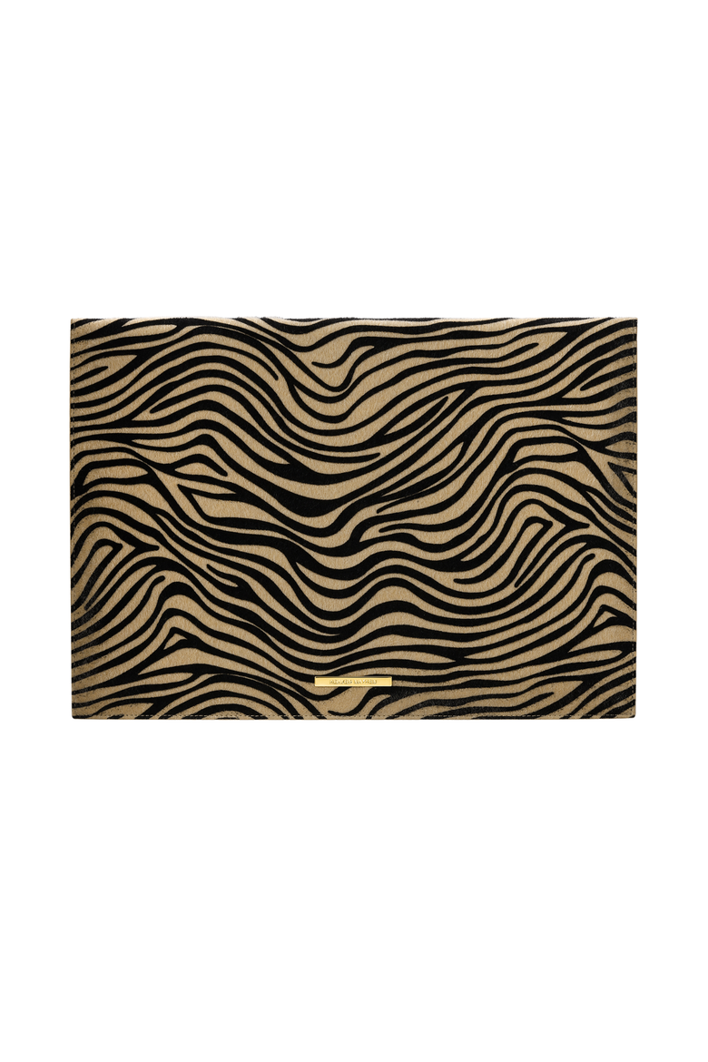 Laptop Sleeve, Alternate, color, Zebra