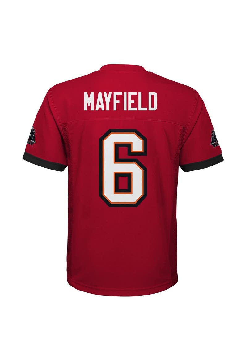 Preschool Outerstuff Baker Mayfield Red Tampa Bay Buccaneers Replica Player Jersey, Alternate, color, Red