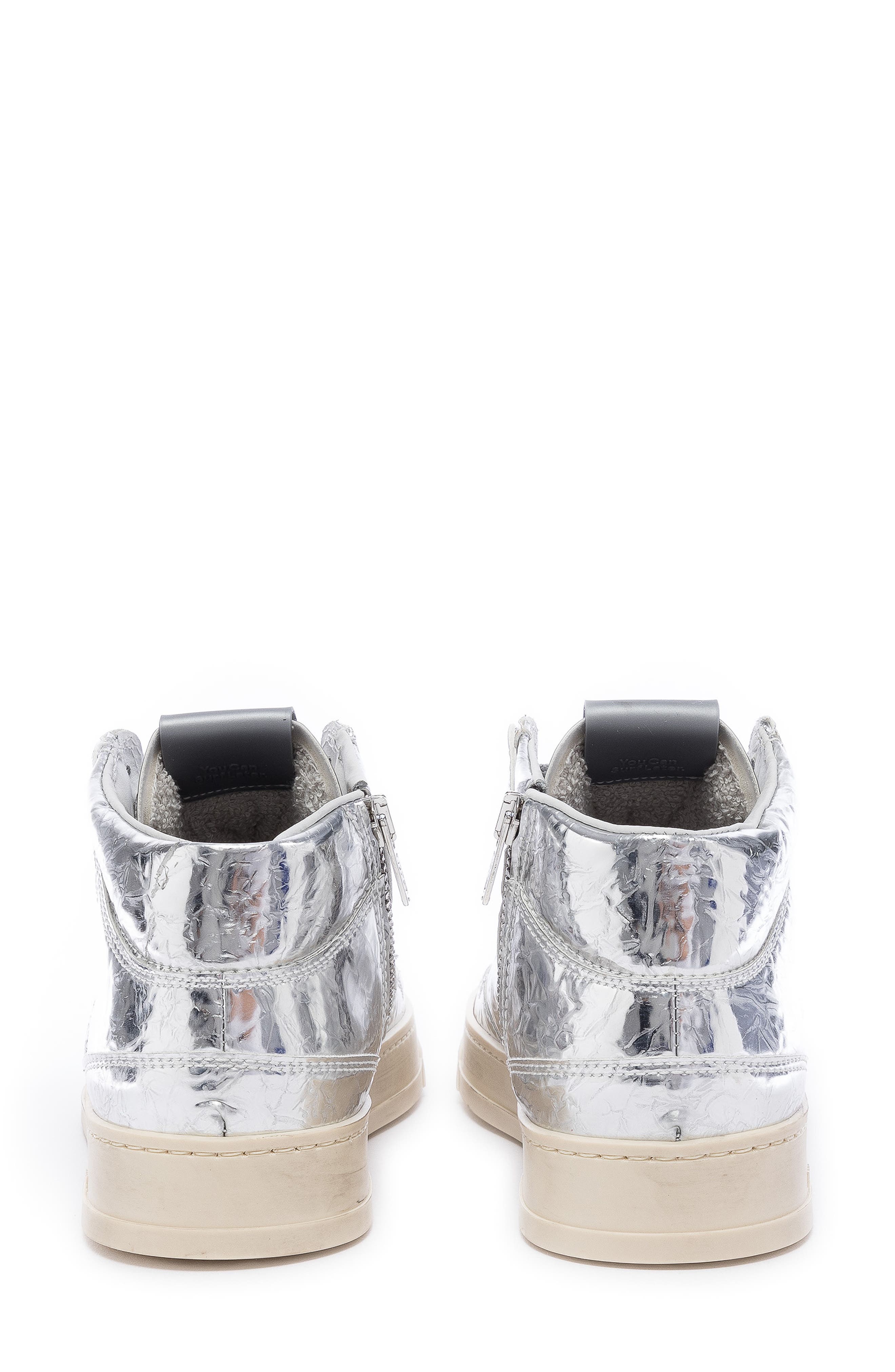 P448 Balihi High Top Sneaker, Alternate, color, Silver