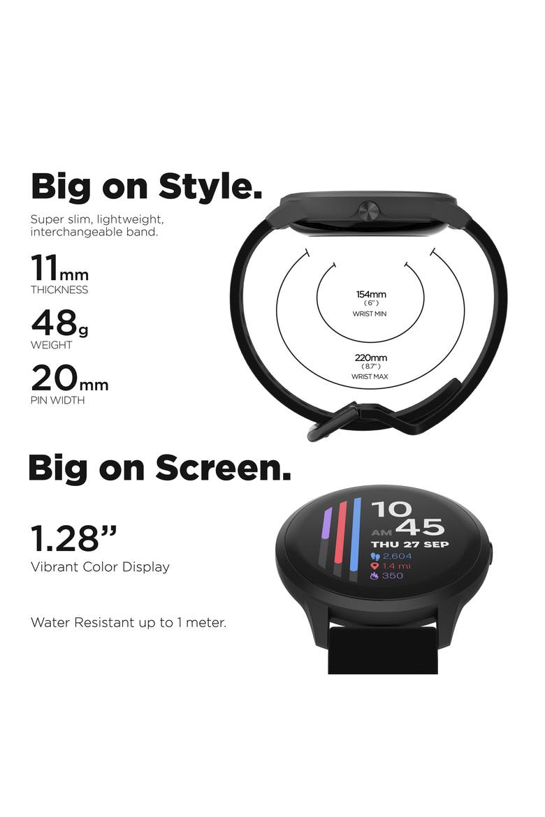 iTouch Sport 4 Smartwatch, 36mm, Alternate, color, BLACK