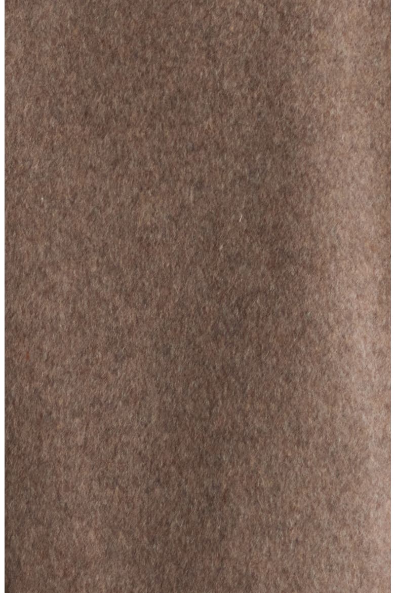 Single Breasted Wool Blend Coat, Alternate, color, PORTOBELLO