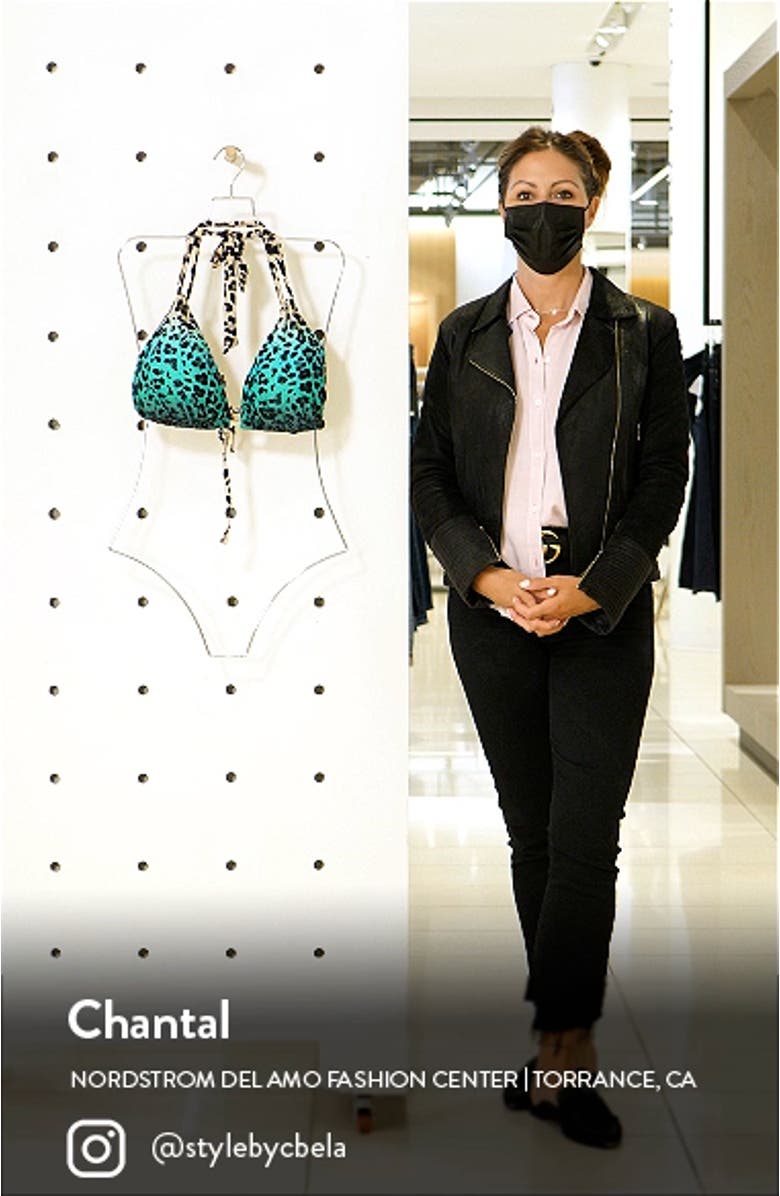 Dip & Wild Halter Bikini Top, sales video thumbnail