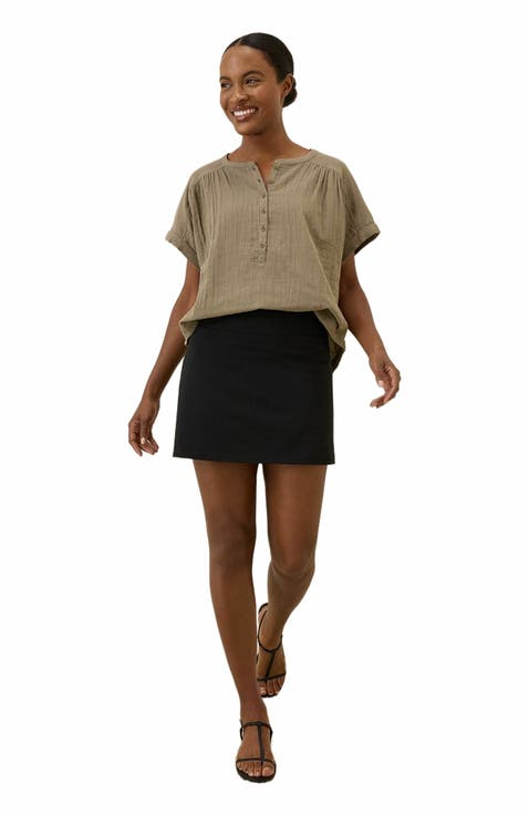 On the Go-To Pocket Skort Made with Organic Cotton