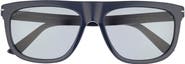 Gucci 56mm Square Sunglasses