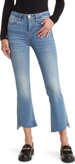 FRAME Le Crop Mini Boot Raw Step Hem Jeans | Nordstrom