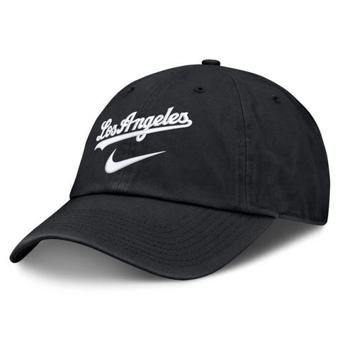 Men's Nike  Black Los Angeles Dodgers Primetime Club Adjustable Hat