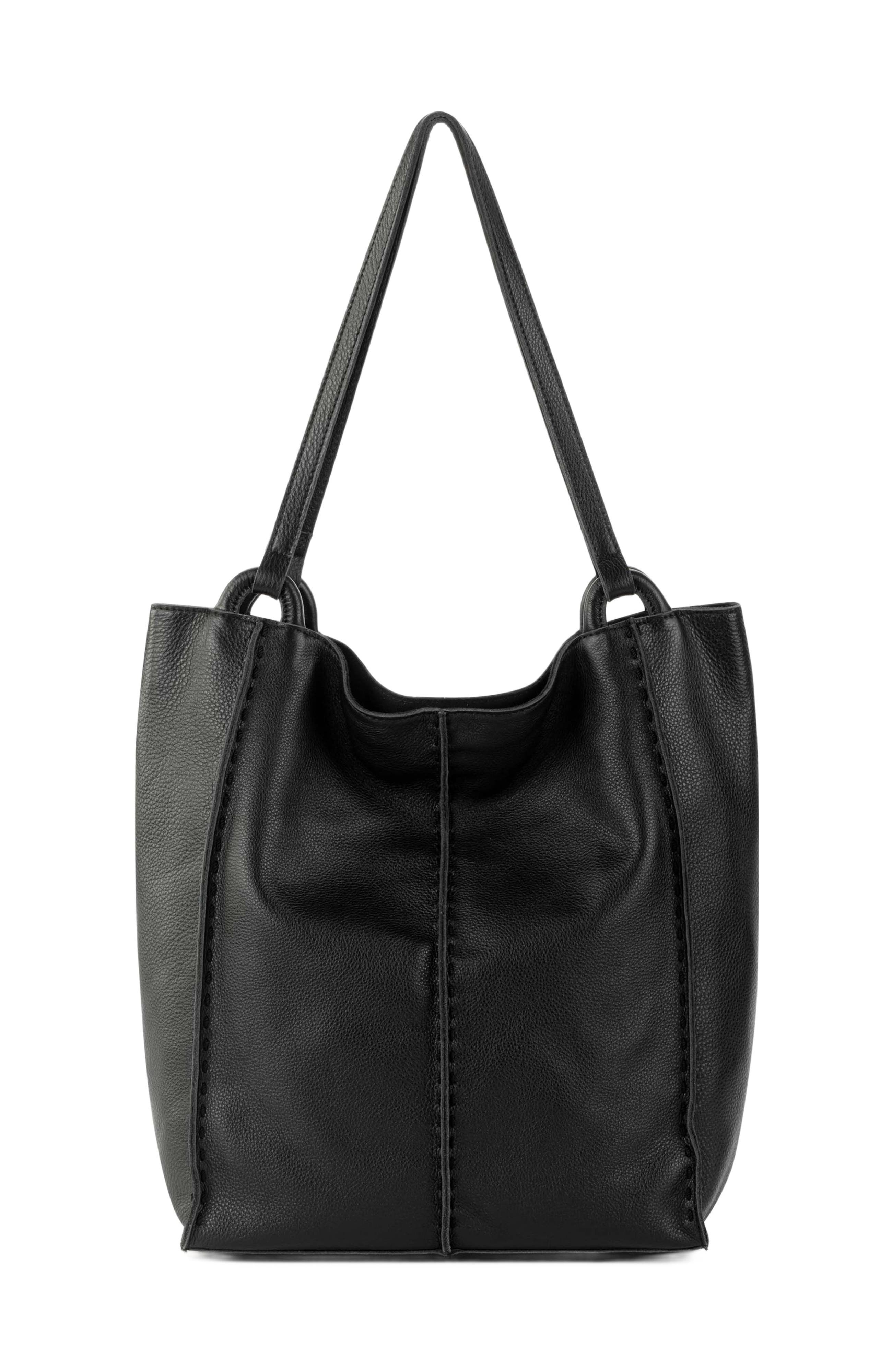 The Sak Los Feliz Tall Tote Bag, Main, color, Black