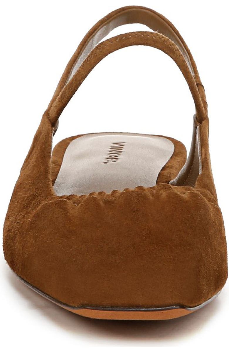 Vince Venice Slingback Flat, Alternate, color, Elmwood