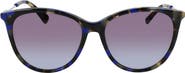 Longchamp 55mm Gradient Tea Cup Sunglasses