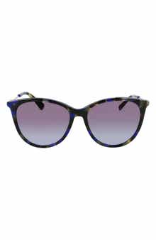 55mm Gradient Tea Cup Sunglasses