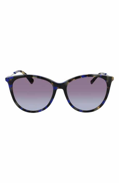 55mm Gradient Tea Cup Sunglasses