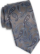 David Donahue Paisley Silk Tie