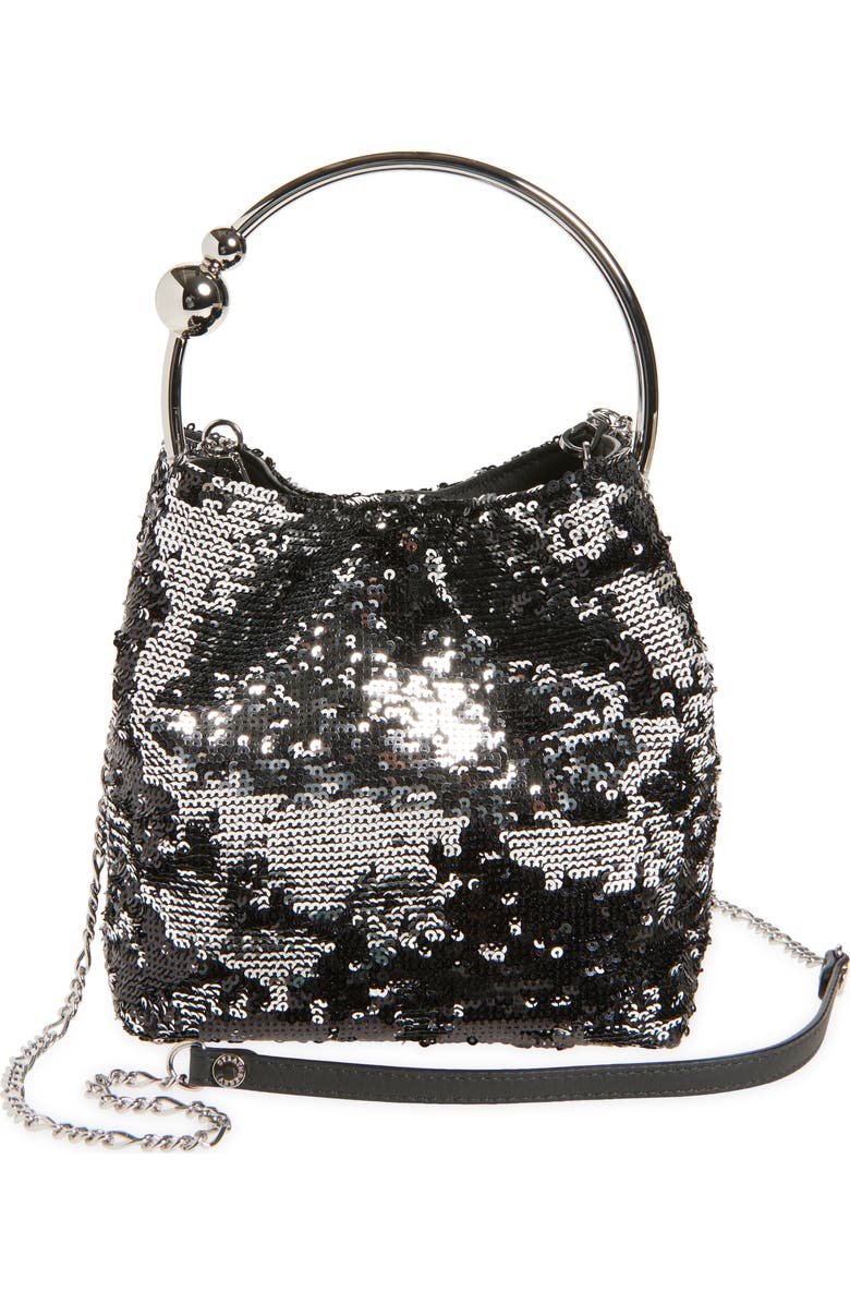 Strathberry The Circus Sequin Bucket Bag, Alternate, color,