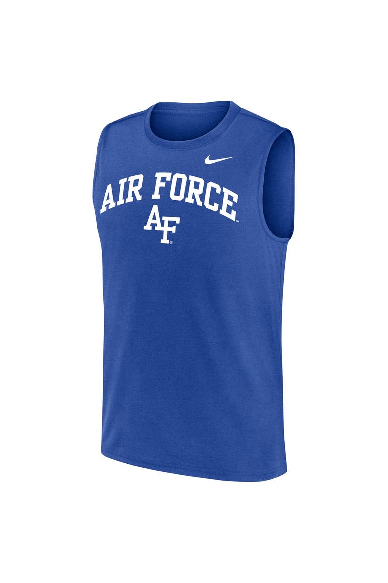 Men's Nike  Royal Air Force Falcons Legend Dri-FIT Tank Top, Alternate, color, Royal