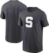 Nike Men's Nike Anthracite Michigan State Spartans Primetime Alternate Logo T-Shirt