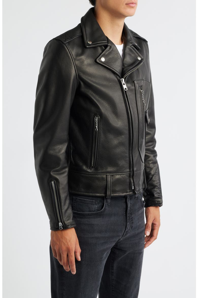Bike Riders Perfecto Leather Moto Jacket, Alternate, color, BLACK