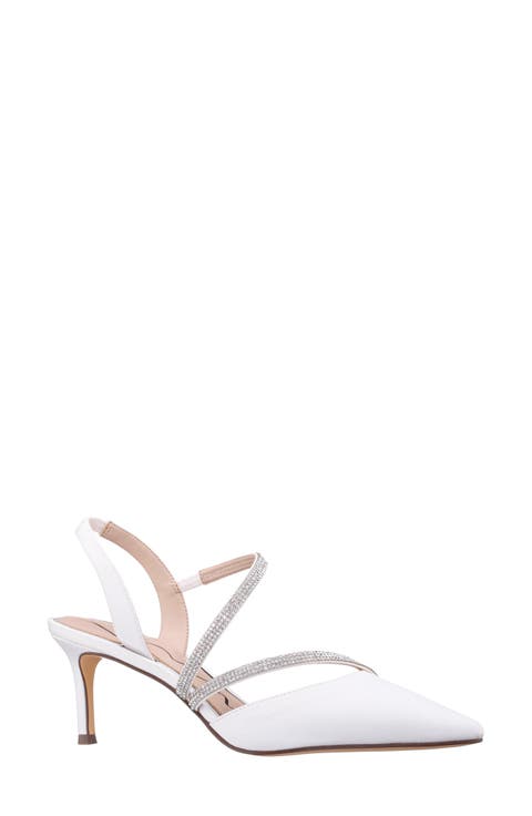 Nela Slingback Pointed Toe Pump (Women)