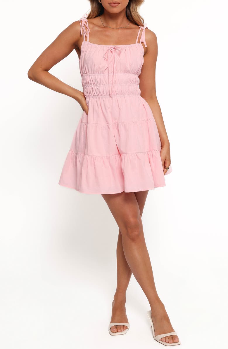 Petal & Pup Tahlia Cotton Minidress, Main, color,