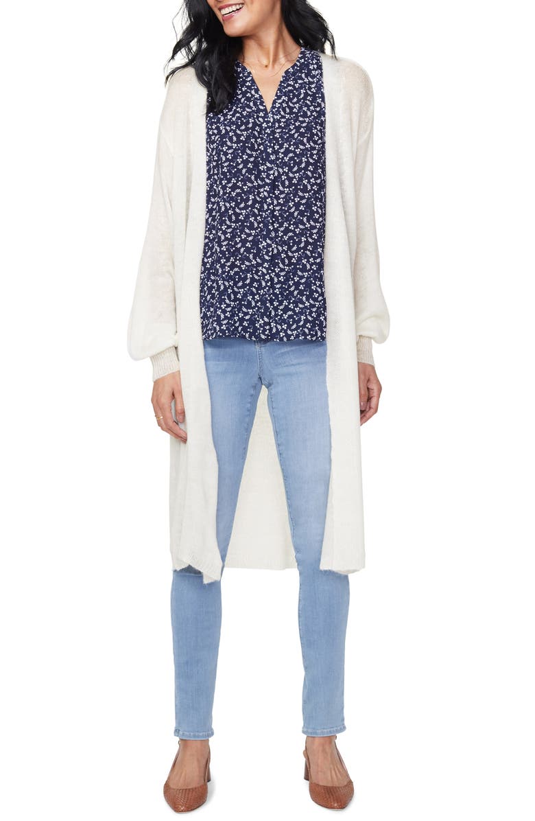 NYDJ Featherweight Long Cardigan, Main, color,