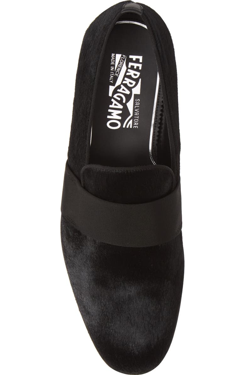 FERRAGAMO Salvatore Ferragamo Bryden Genuine Calf Hair Loafer, Alternate, color,