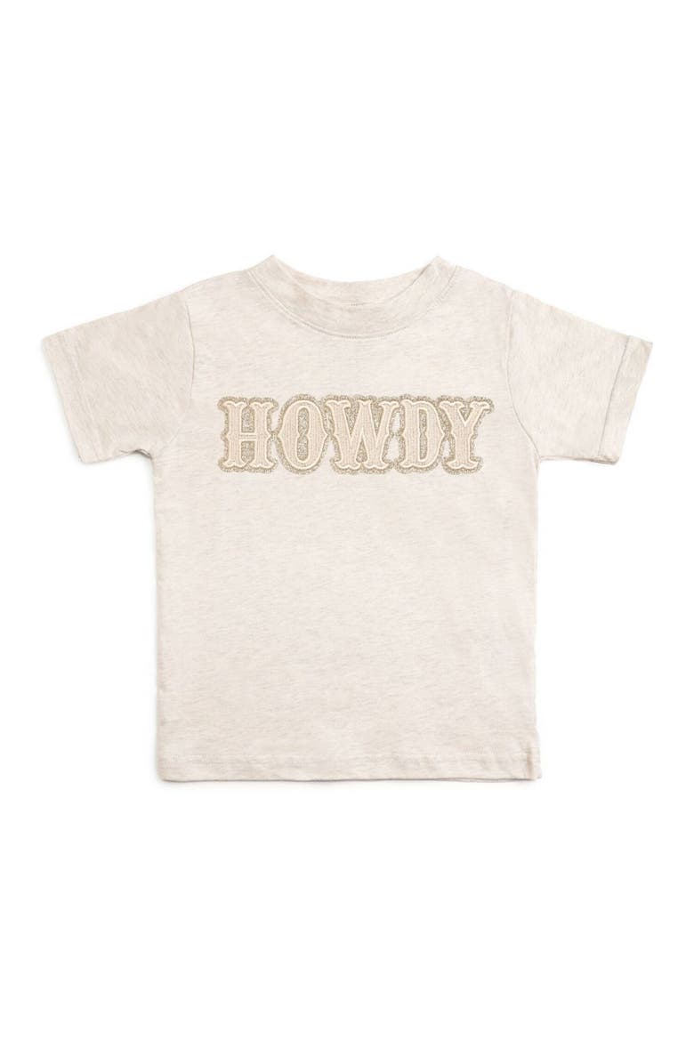 Sweet Wink Howdy Patch Short Sleeve T-Shirt, Main, color, 