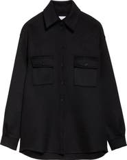 Michael Kors Collection CPO Virgin Wool Shirt Jacket