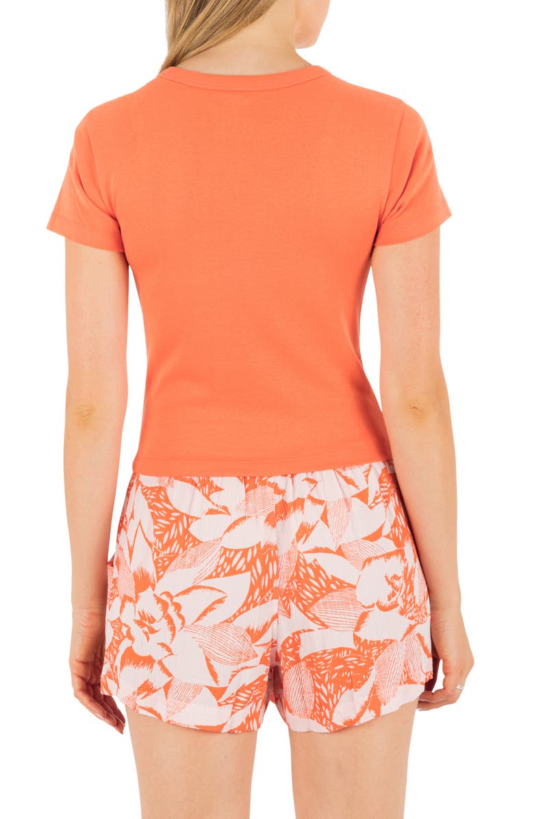 Hurley Cascada Baby Tee, Alternate, color, Fruit Punch