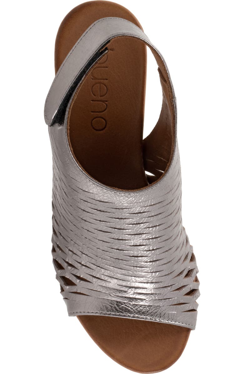 Bueno Lacey Slingback Sandal, Alternate, color, Pewter Metallic