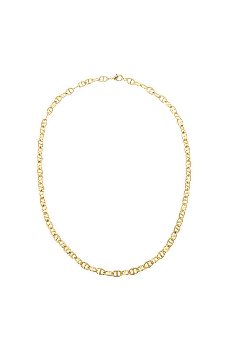 BY ADINA EDEN Chunky Mariner Chain Necklace, Alternate, color, Gold