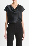 Vince Cowl Neck Silk Blouse