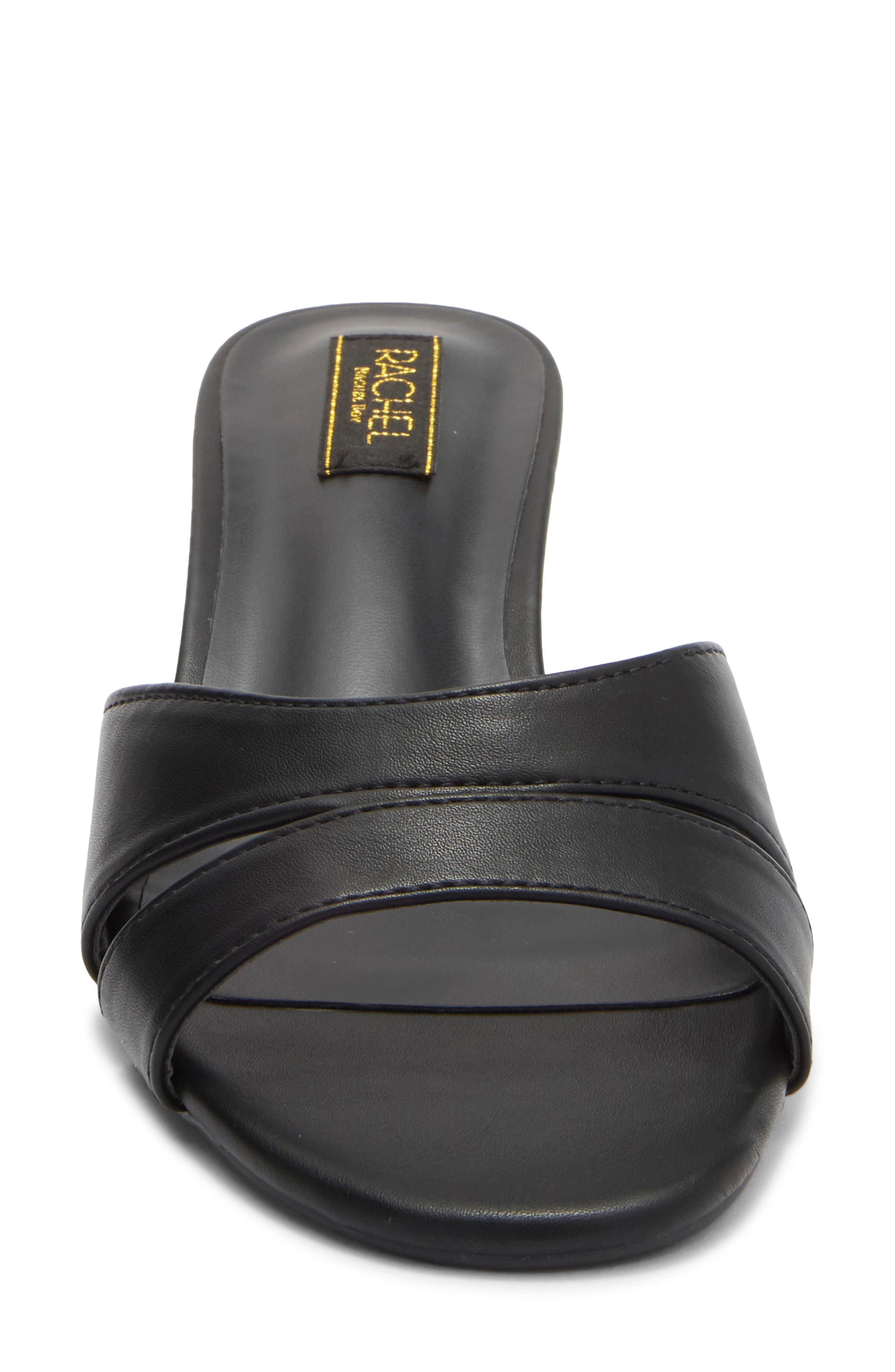 RACHEL Rachel Roy Athens Slide Sandal, Alternate, color, Black