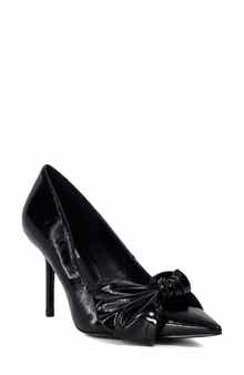 Bows Pointed Toe Pump