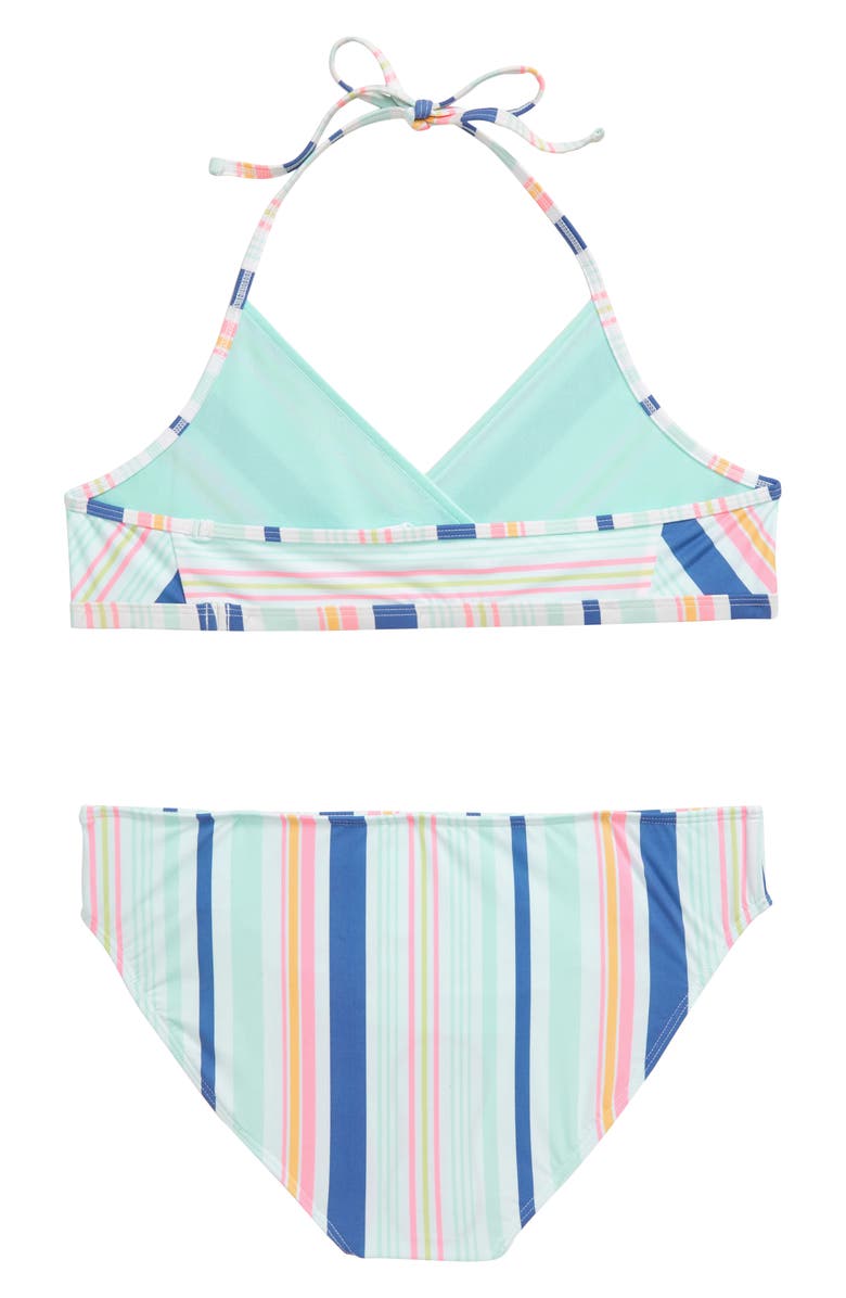 vineyard vines Sea Spray Stripe Two-Piece Swimsuit, Alternate, color,