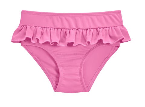 Girls UPF 50+ Ruffle Swim Briefs (Toddler, Little Kid & Big Kid)