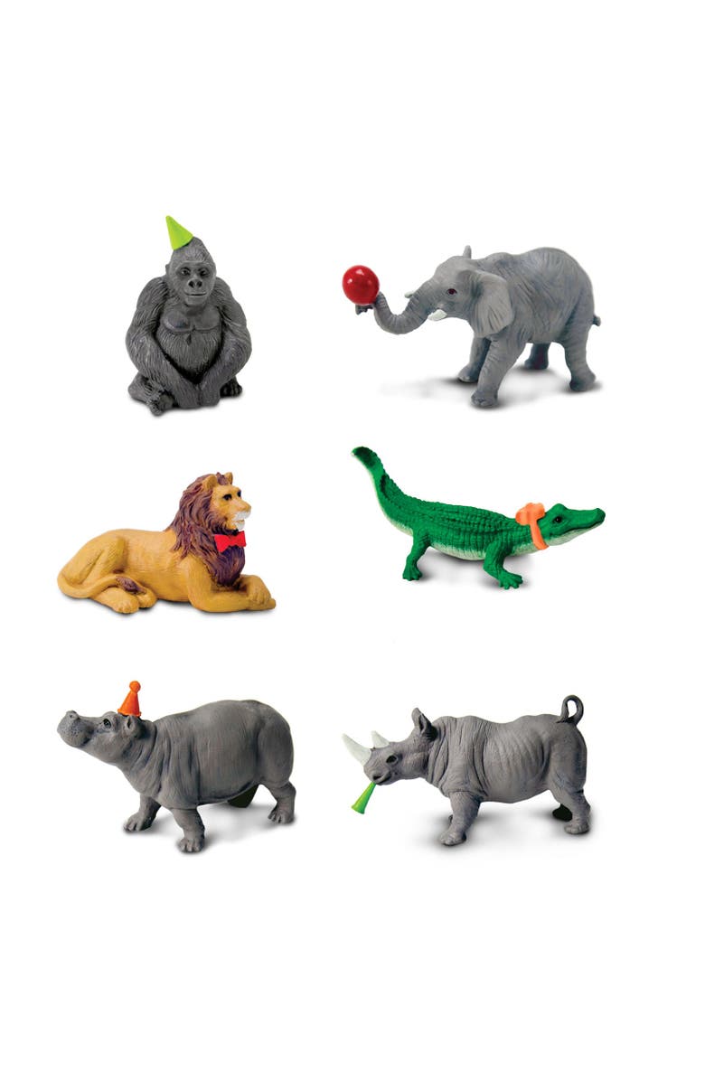 Safari Ltd. Party Animals Toy, Alternate, color, NO COLOR