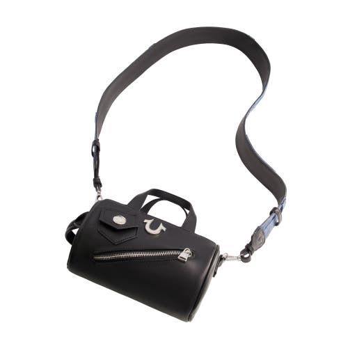 True Religion Zip Top Mini Duffle Handbag
