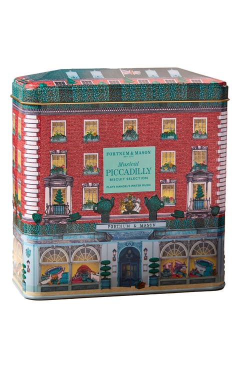 Piccadilly Musical Biscuit Tin