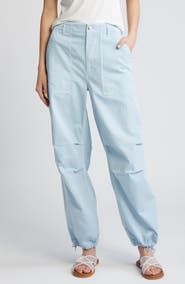 rag & bone Savannah High Waist Twill Utility Pants