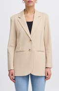 ICHI Oversize Notch Lapel Blazer