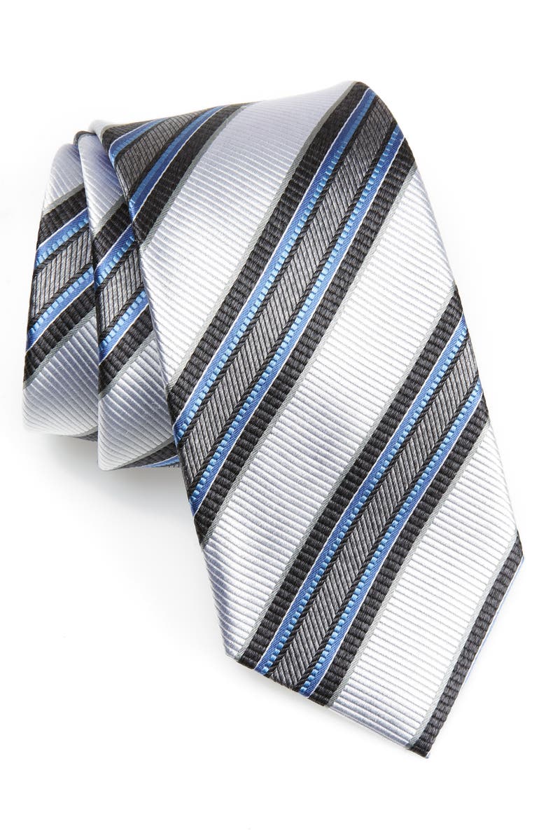Nordstrom Stripe Silk Tie, Main, color,