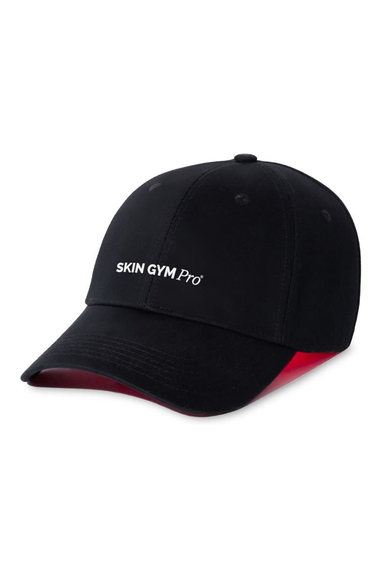 LED PRO Red Light Cap, Main, color, BLACK